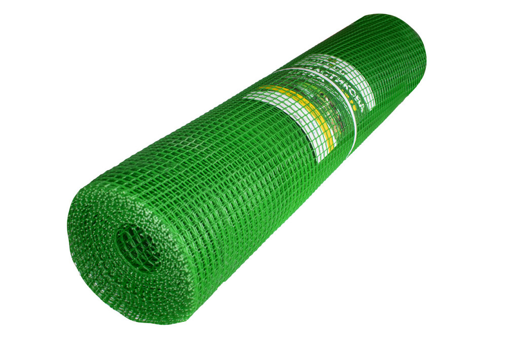 Сітка 13*13 пластикова садова 1.0х20 м (зелена) квадрат Дніпро - фото 1