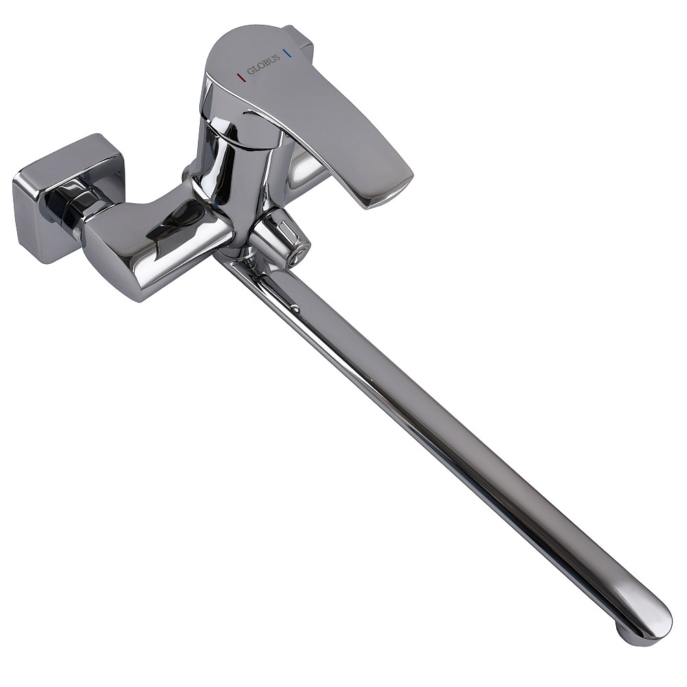 Змішувач для ванної Globus Lux QUEENSLAND GLQU-0208 EURO латунь L350мм(картридж Sedal) Луцк - изображение 7