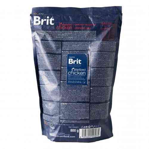 Корм сухий Brit Premium by Nature Cat Sterilised для стерилізованих котів з куркою 800 г Київ