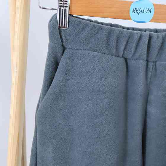 Дитячий термо костюм з флісу тедді (толстовка+штани )оливковий Кам'янець-Подільський