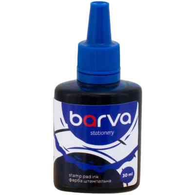 Фарба штемпельна Barva 30 мл упаковка 12 шт, синя (SPI-BL-005-12) Вінниця
