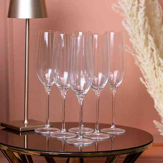 Набір бокалів для шампанського 6 шт, 350 мл Київ