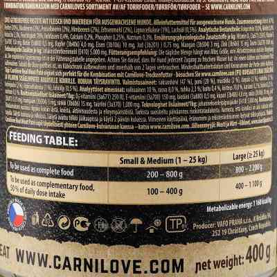 Влажный корм для собак Carnilove с северным оленем 400 г (8595602529292) Винница