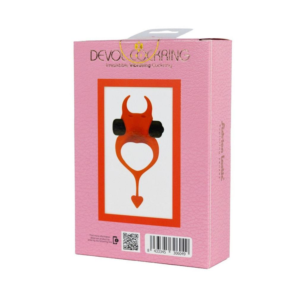 Ерекційне кільце Devol Cockring із вібрацією Sex Aura Київ - фото 6