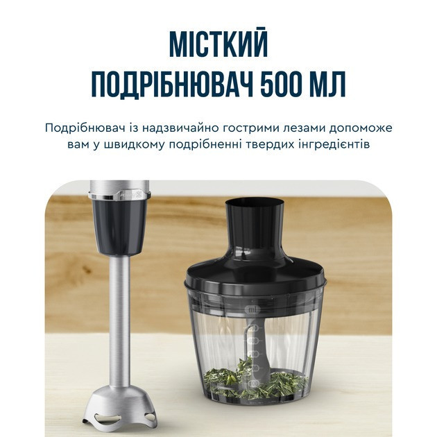Блендер Tefal HB67G830 ( чорний з нержавіючої сталі ) Харків - фото 8