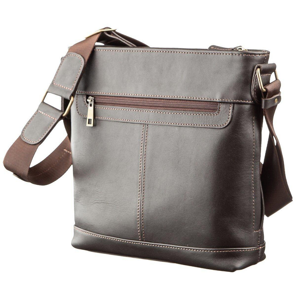 Сумка многофункциональная мужская SHVIGEL 11178 в гладкой коже Коричневая Киев - изображение 2