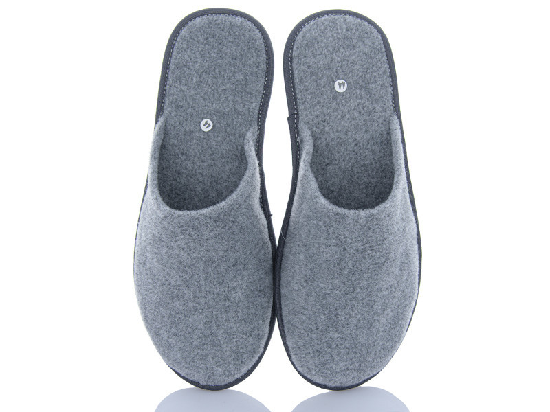 Капці жіночі закриті повсть однотонні сірі Одеса - фото 7