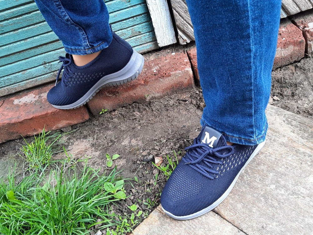 -Кроссівки Зимові Сині Жіночі з Мехом (розміри: 37,38,39,40) - 206 Дніпро - фото 6