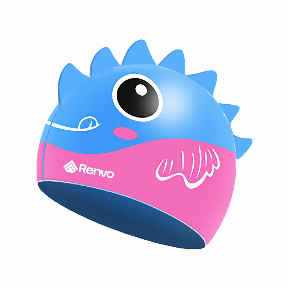 Дитяча Шапочка для плавання Renvo Sentani JR Блакитний, Рожевий OSFM (1SC300-56) Київ - фото 2