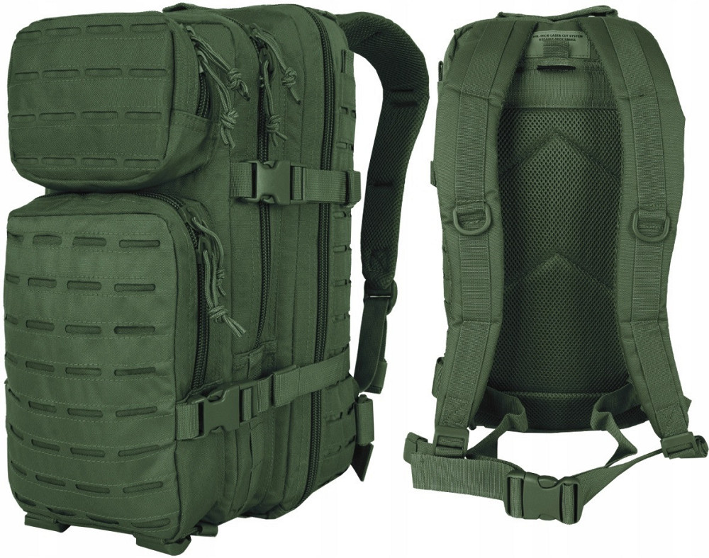 Тактичний рюкзак 20 літрів Mil-Tec "Assault Laser Cut" (14002601) Olive Нововолинськ - фото 1