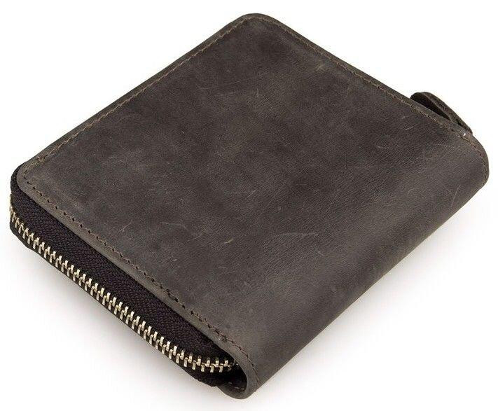 Кошелек мужской Коричневый (Vintage) Киев - изображение 6