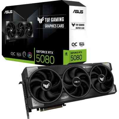 Відеокарта ASUS GeForce RTX5080 16GB TUF OC GAMING (TUF-RTX5080-O16G-GAMING) Вінниця