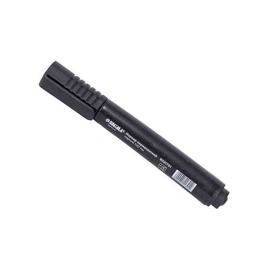 Маркер перманентний чорний конусоподібний 1-2 мм довжина 140 мм SIGMA (8021701) Київ