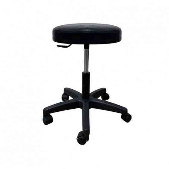 Стілець для майстра без спинки Твін на чорній ніжці Київ