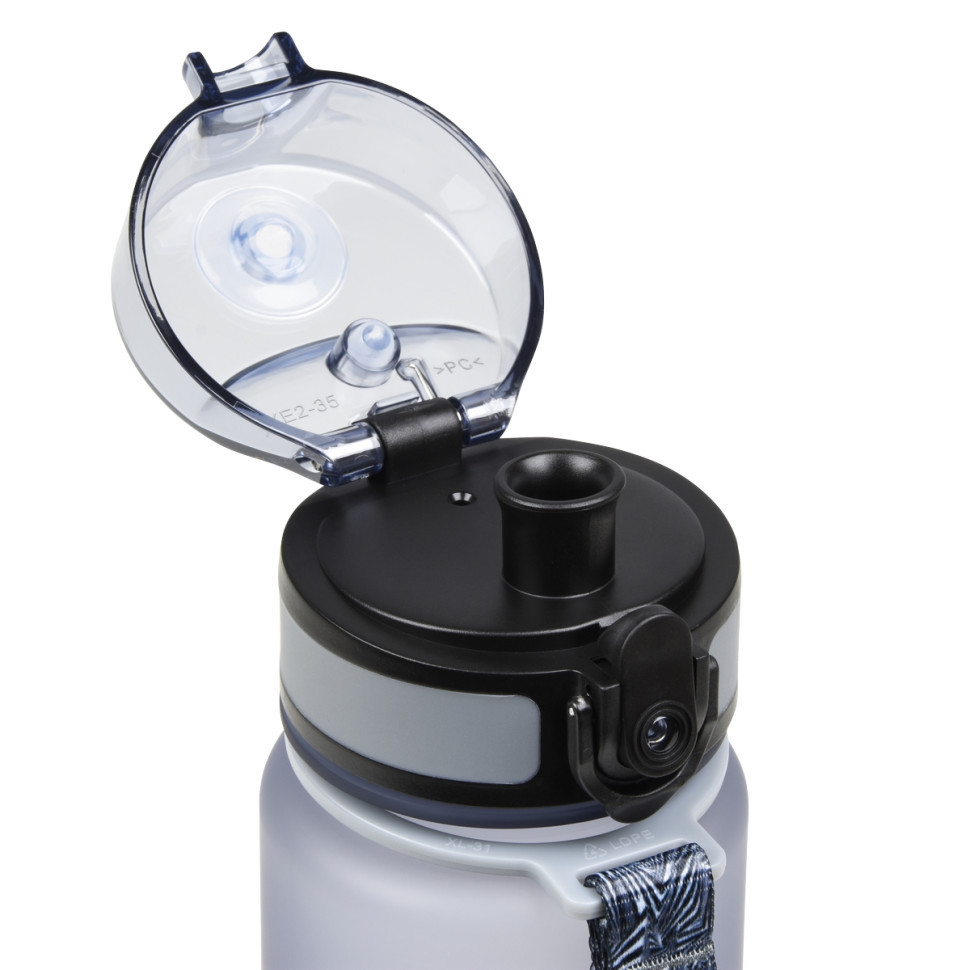 Пляшка для води UZSPACE 3026(Grey) 500 мл, сіра Вінниця - фото 3