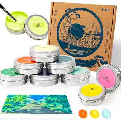 Гуашевые краски Arrtx 9B, 9 цветов (LC302925) Винница