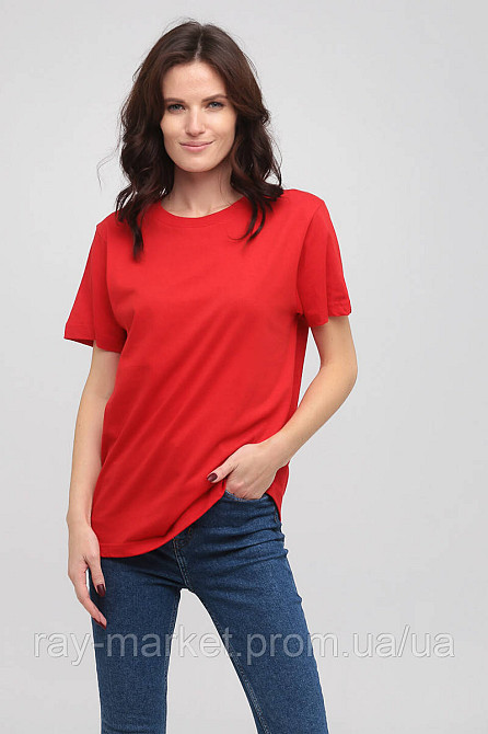 Футболка базова Stedman Classic-T Unisex жіноча червона (ST2000W-SRE) XXL Київ - фото 1