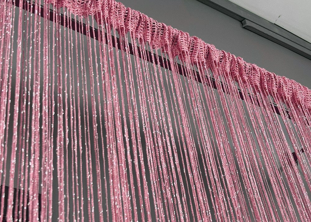 Шторы-нити с люрексом Малиновый 300х300см 1 шт (61-125) Киев - изображение 7