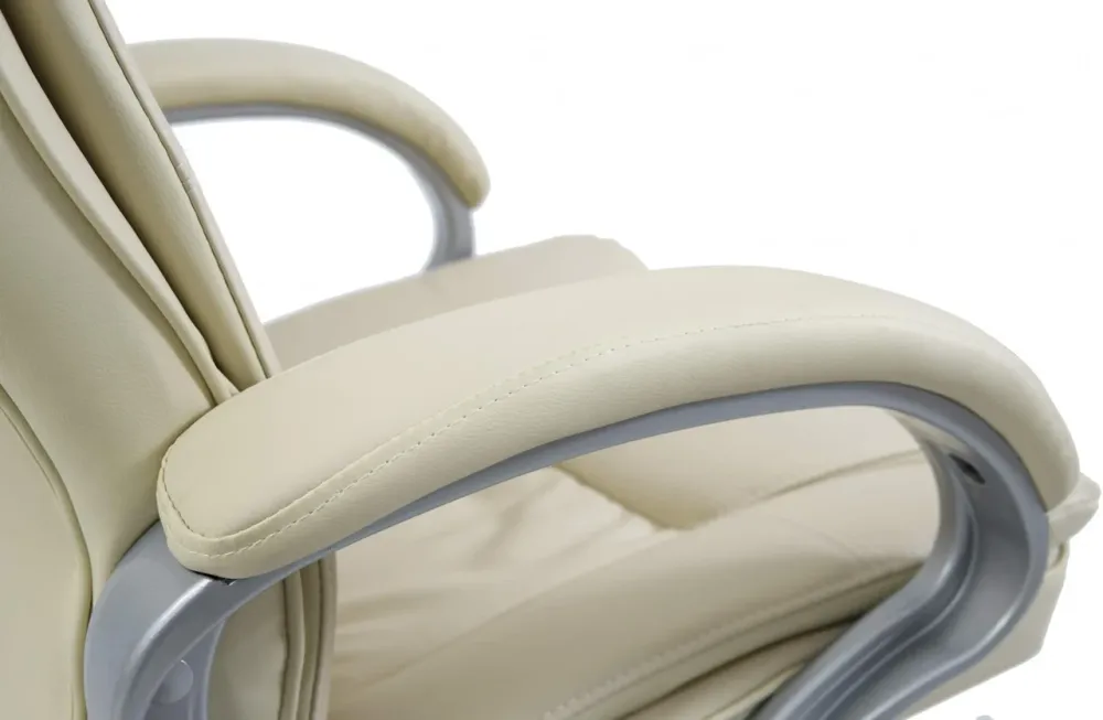 Офісне Крісло Керівника Richman California Хром М1 Tilt Бежевий Київ - фото 4