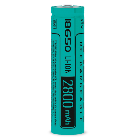 Акумулятор 18650 Li-lon 2800mAh без захисту (пл-1шт) Videx Житомир