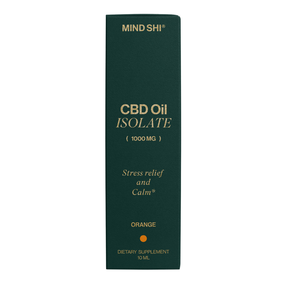 Канабідіол CBD Mind Shi CBD Oil Isolate 1000 mg 10 ml апельсин Київ - фото 5