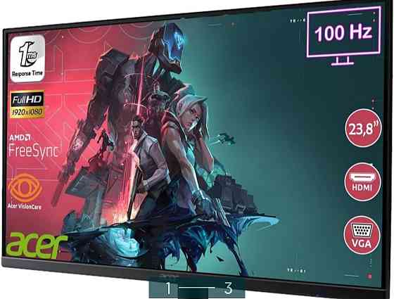 Монітор Ігровий: ASER EK241EBi. Новый! Київ