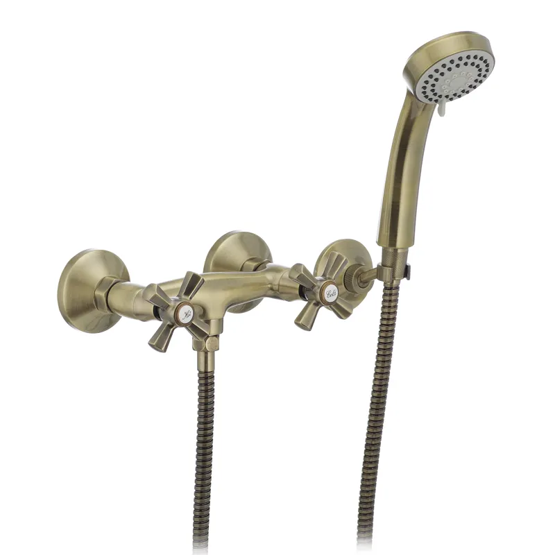 Змішувач для душу Mixxus Premium Retro Bronze-003 MI1654 у ретро стилі Харків - фото 1