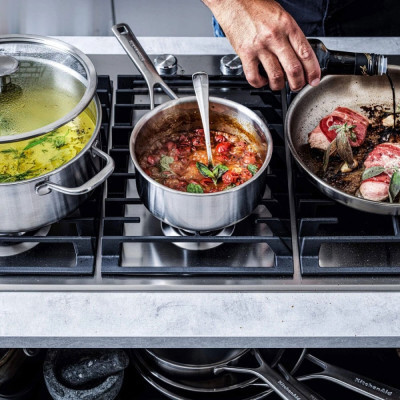 Ковш KitchenAid MSS 16 см 1,5 л з кришкою (CC003256-001) Винница - изображение 4