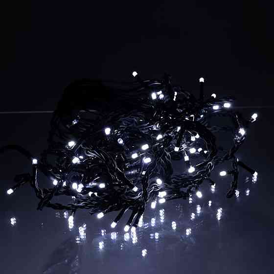 Гірлянда новорічна вулична 6 м, 105 LED, біла Київ