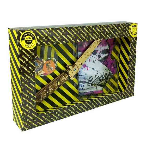 Сувенирные ножи деревянные набор BOX 