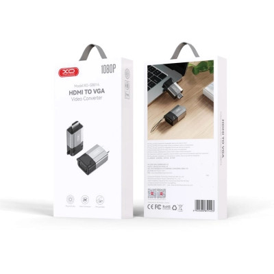 Перехідник HDMI to VGA XO (GB014-HDMIVGA.tranish) Вінниця - фото 5