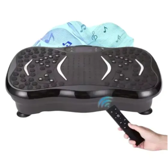 Тренажер с виброплатформой для снижения веса - Фитнес-платформа с петлями эспандерами AND LY-761 Коломия