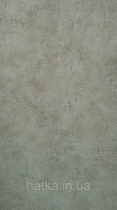 Шпалери вінілові на флізеліні Caselio 0.53х10 Beton 2 під штукатурку під бетон зелені мох матові Київ - фото 1