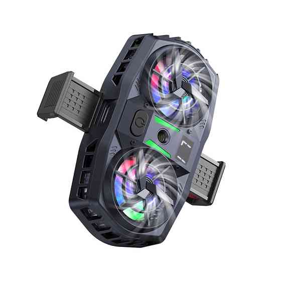 Кулер для мобильного телефона GM36 Mustango mobile phone dual cooler Black Одесса