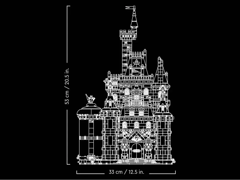 Конструктор Замок Красуні та Чудовиська, 2916 деталь сумісний із lego-лого, Київ - фото 9