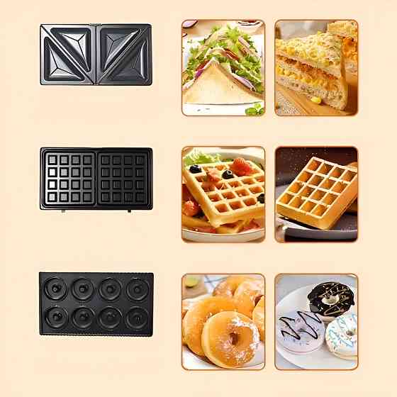 Мультигріль від мережі 10в1,800Вт,LB-58055 SBR Київ