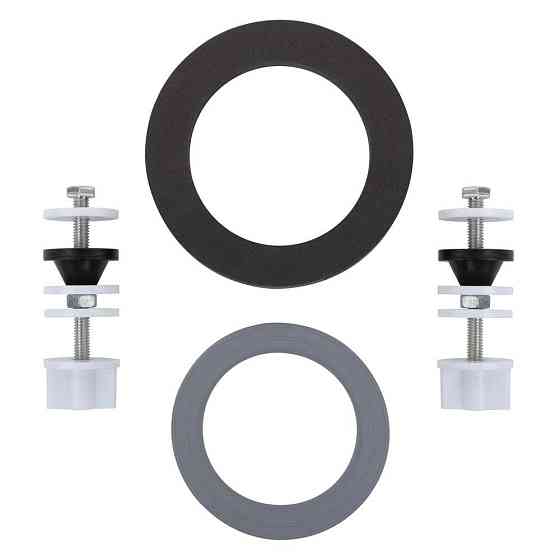 Набір SoloPlast кріпильних та ущільнюючих елементів для змивного бачка з унітазом НКУБ-1 Київ