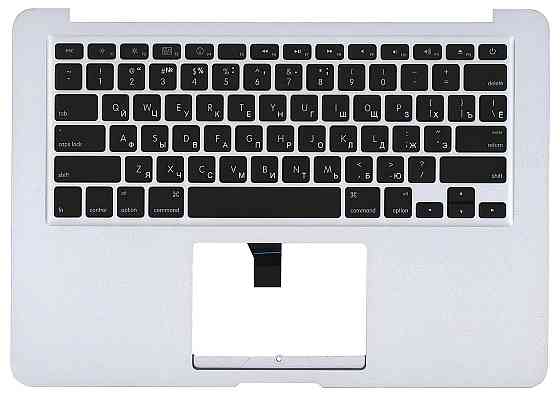 Клавиатура для ноутбука Apple MacBook Air (A1369) 2010+ Black, (Silver TopCase), RU (горизонтальный энтер) Вінниця