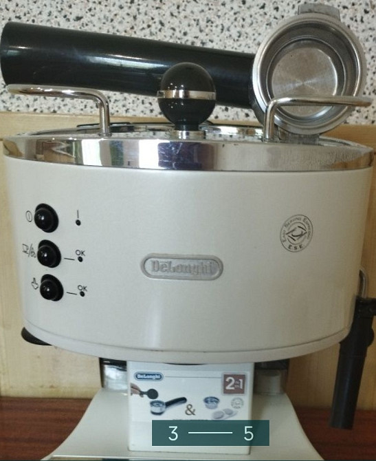 Кофеварка : Delonghi ECO 311W.Колекція ICONA. Харків - фото 4