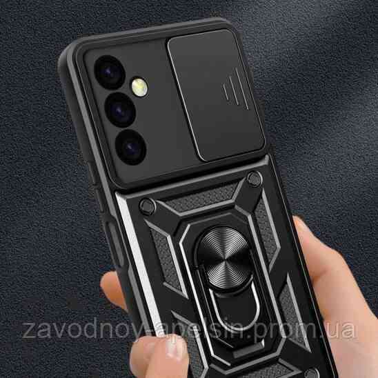 Samsung A55 A556 Чохол протиударний Шторка (чорний) Одеса