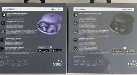 Навушники: Anker Soundcore Liberty 3 Pro TWS. Оригінал із пломбами! Харків