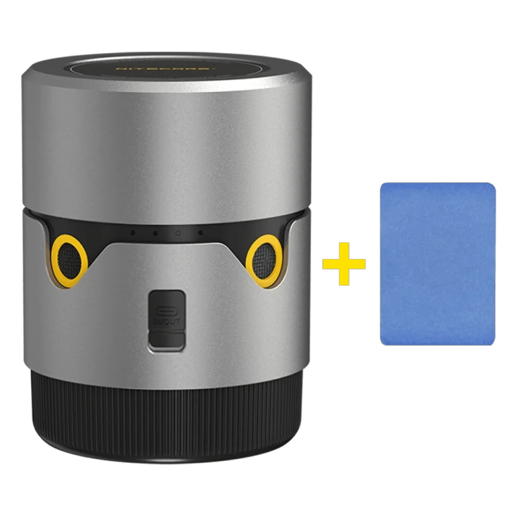 Фумігатор бездротовий Nitecore EMR30 з Power Bank (нагрів та ультразвук) з пластинами Вінниця - фото 2