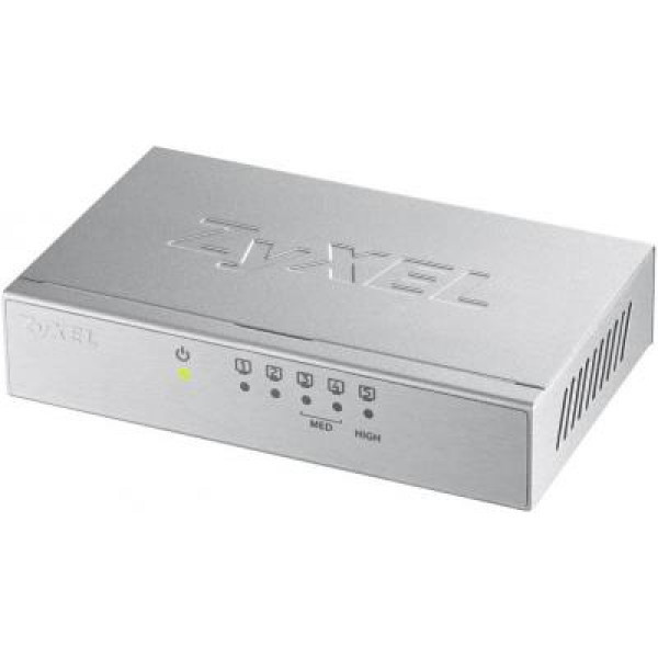 Комутатор Zyxel GS-105B v3, 5 портів 1000 Мбіт/с, настільний, металевий корпус (GS-105BV3-EU0101F) Киев - изображение 1