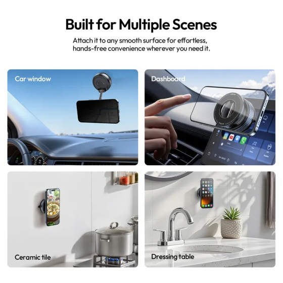Тримач телефона Ulanzi SK - 25 Mobile PhoneSuction Cup Holder Одеса
