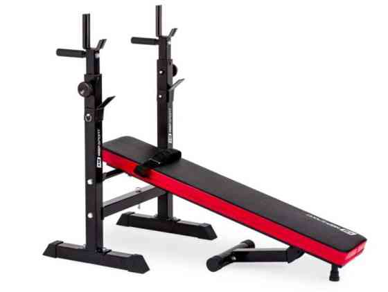 Лавка для жиму + 4 грифа + 115 кг дисків Гантелі, гирі, штанги та диски АВС покриття комплект Київ