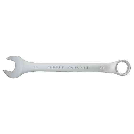 Ключ ріжково-накидний 24 мм CrV satine з підвісом SIGMA (6021691) Київ