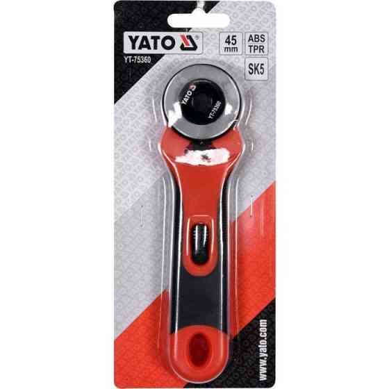 Ніж YATO з висувним круглим сталевим лезом 45мм Харків