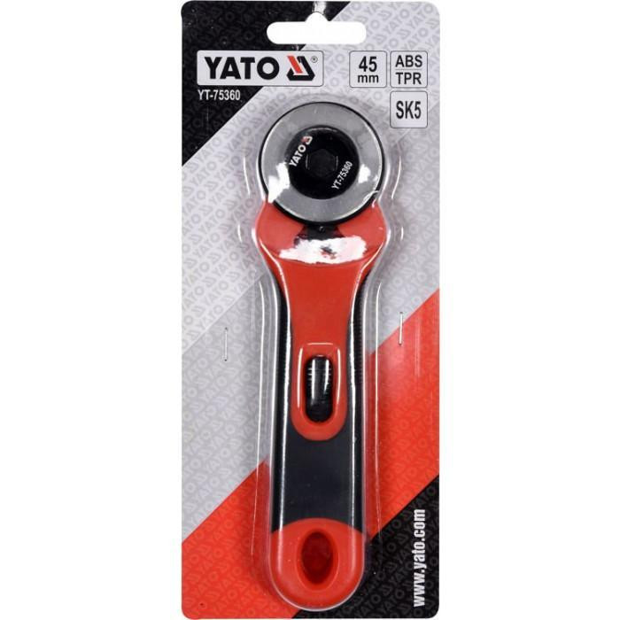 Ніж YATO з висувним круглим сталевим лезом 45мм Харків - фото 2