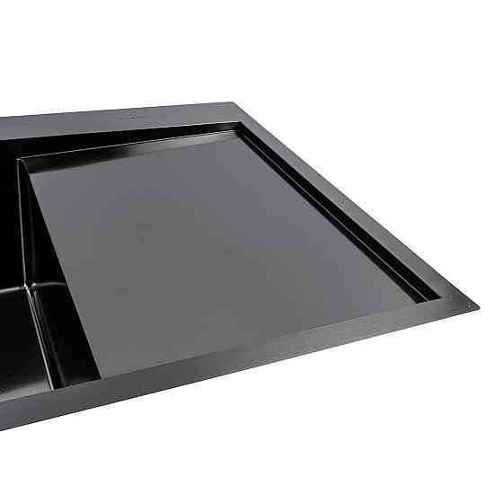 CM 78*50 L DÉCOR Мийка PVD чорна Valeso Handmade (3.0/0.8) Коломия