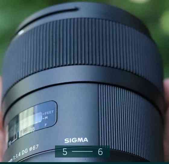 Об'єктив Sigma 35mm f/1.4 DG HSM Art (для Canon) Київ